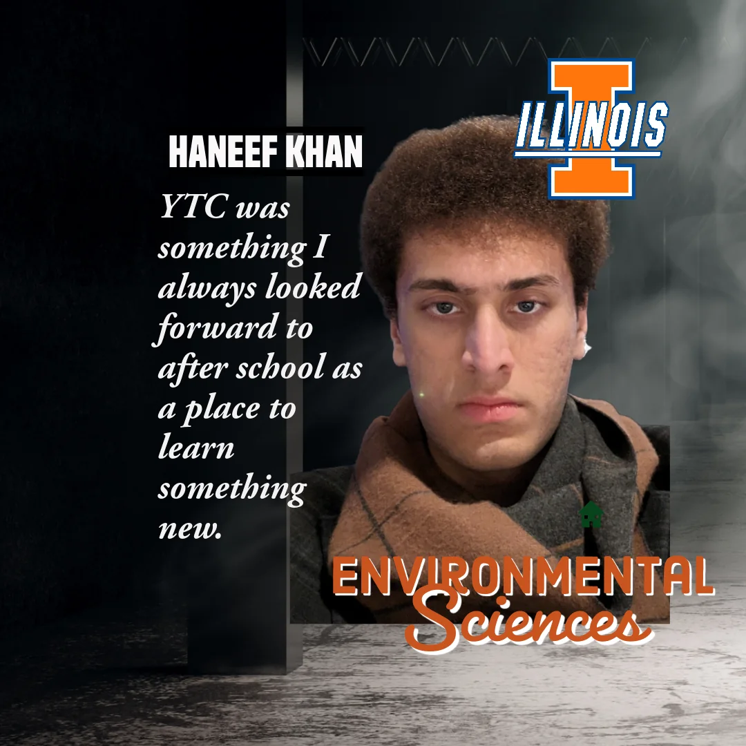 Haneef Khan, University of Illinois environmental sciences student