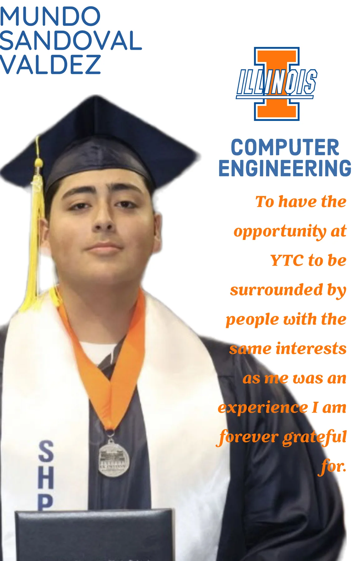 Mundo Sandoval Valdez, University of Illinois computer engineering student
