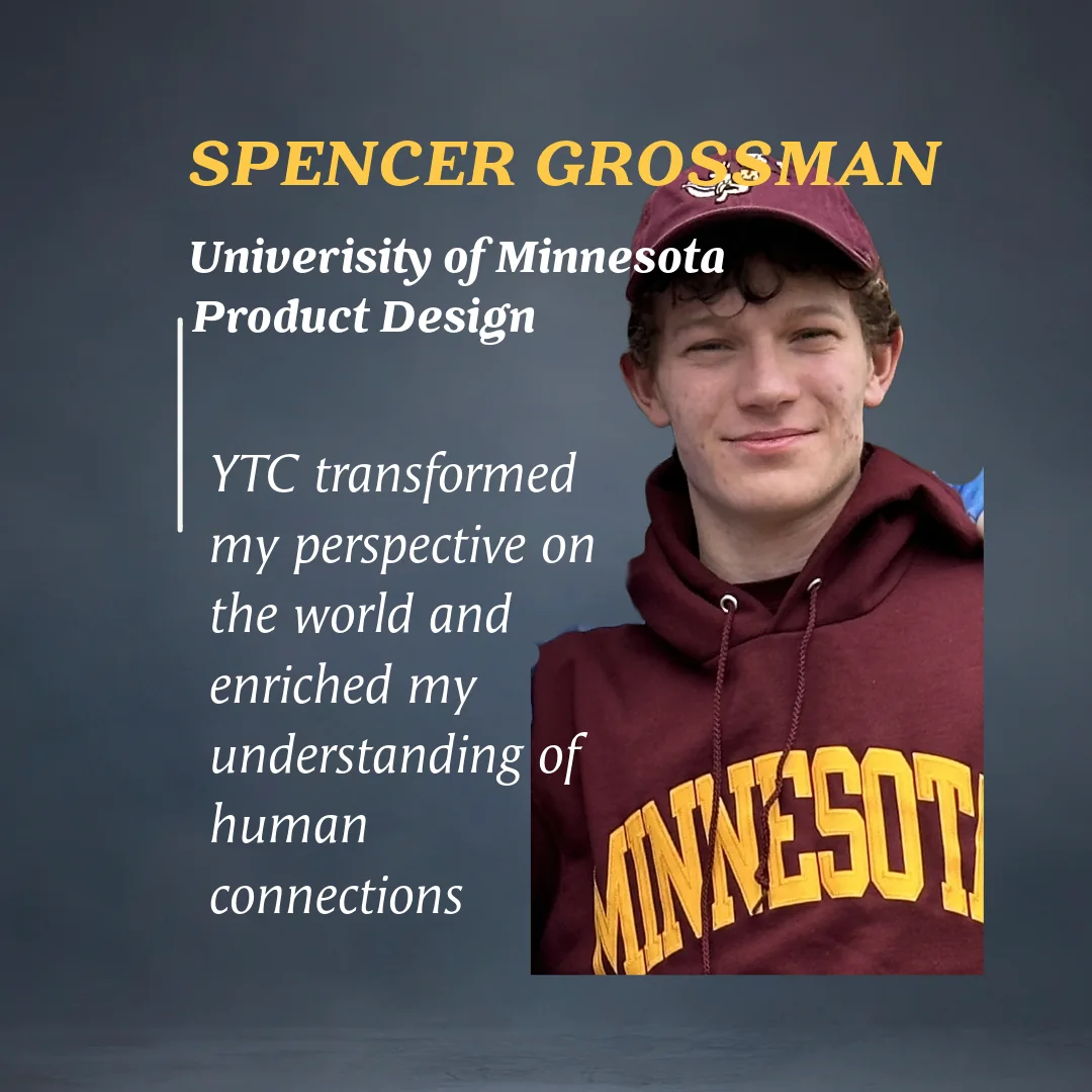 Spencer Grossman, University of Minnesota product design graduate