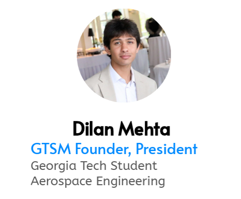 Dilan Mehta, founder and president of Student Makers at Georgia Tech, aerospace engineering